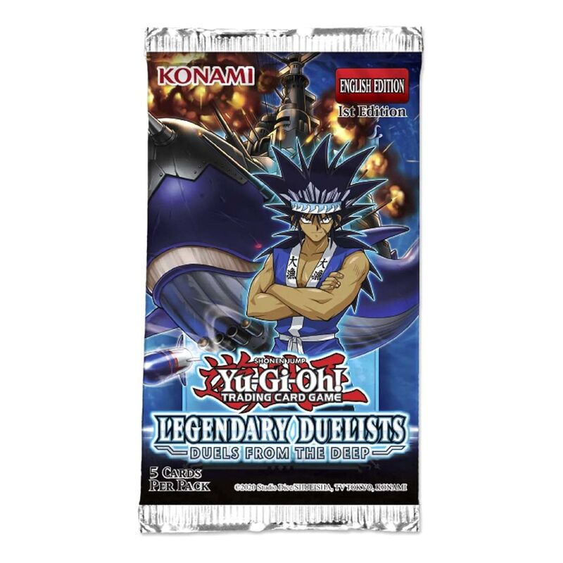 Yu-Gi-Oh! TCG Legendary Duelists Duels From The Deep (Single Pack - 5 Cards)