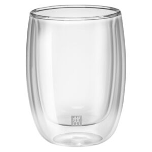 Zwilling Sorrento Double Wall Clear Glass 200ml (Set Of2)