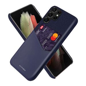 HYPHEN Lazo Leather Case for Galaxy S22 Ultra - Blue