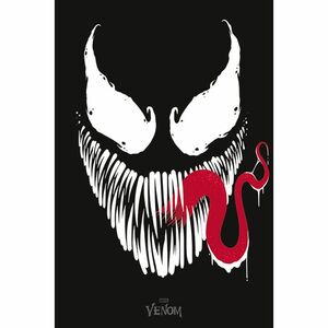 Pyramid Posters Marvel Venom Face Maxi Poster (61 x 91.5 cm)