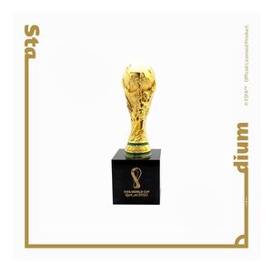 FIFA World Cup Qatar 2022 100mm Trophy Replica with Pedestal