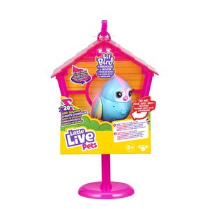 Moose Toys Little Live Pets Lil Bird S10 Birdhouse Rainbow Tweets
