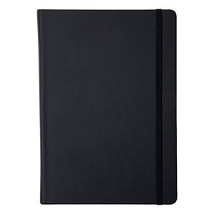 Collins Debden Legacy Feint Ruled Notebook A5 - Black