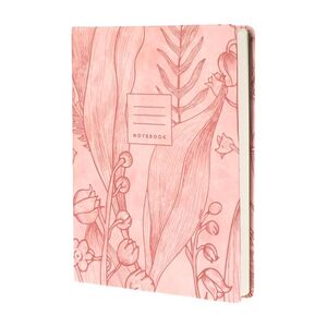 Collins Debden Tara A5 Ruled Notebook - Pink