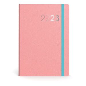Collins Debden Legacy A6 Week To View Mid Year Diary 22/23 - Pink