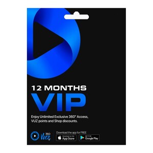 360VUZ VIP - 12 Month Subscription (Digital Code)