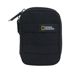 National Geographic Vertical Pouch With Mesh Pocket Black 0.85 ltrs