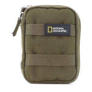 National Geographic Vertical Pouch With Mesh Pocket Khaki 0.85 ltrs