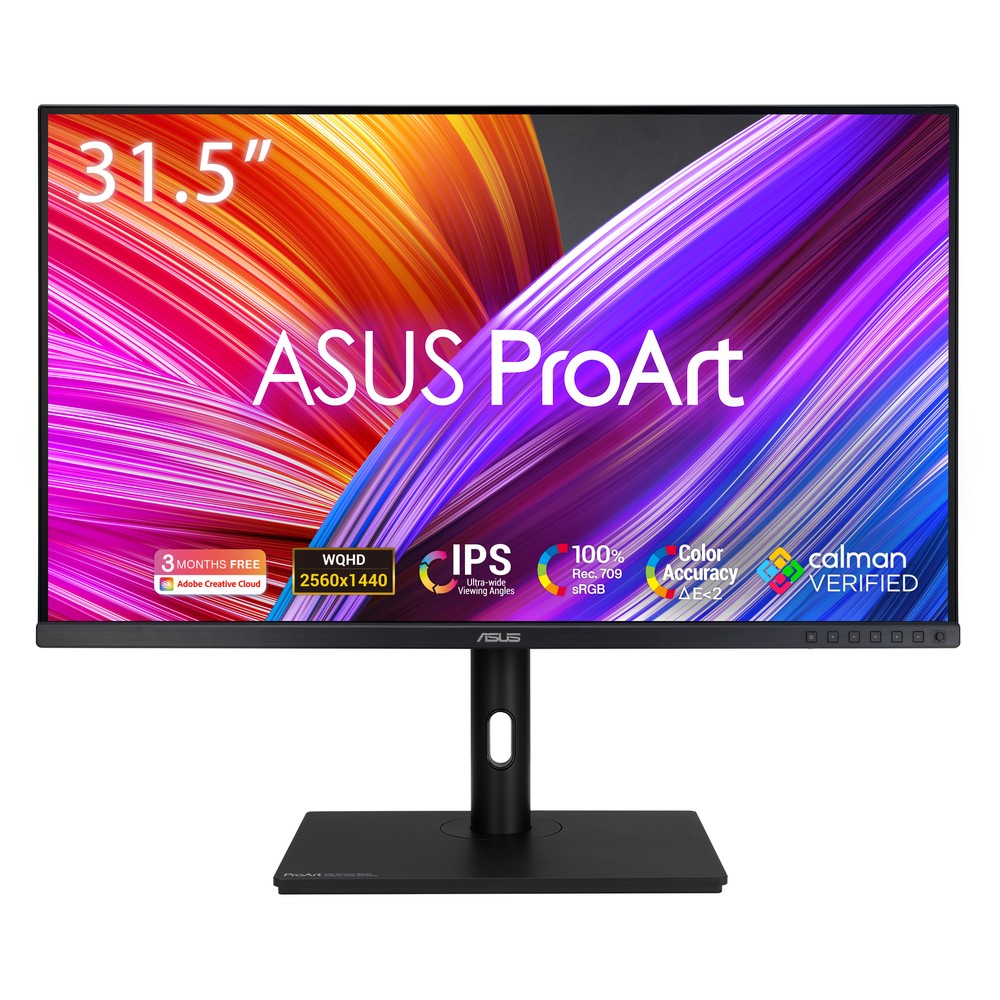 ASUS ProArt Display PA328QV 31.5-Inch WQHD (2560x1440)/75Hz Professional Monitor - Black