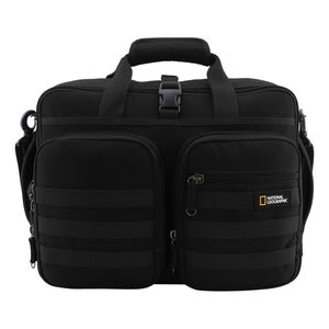National Geographic Milestone 3 Way Backpack Black 20 ltrs