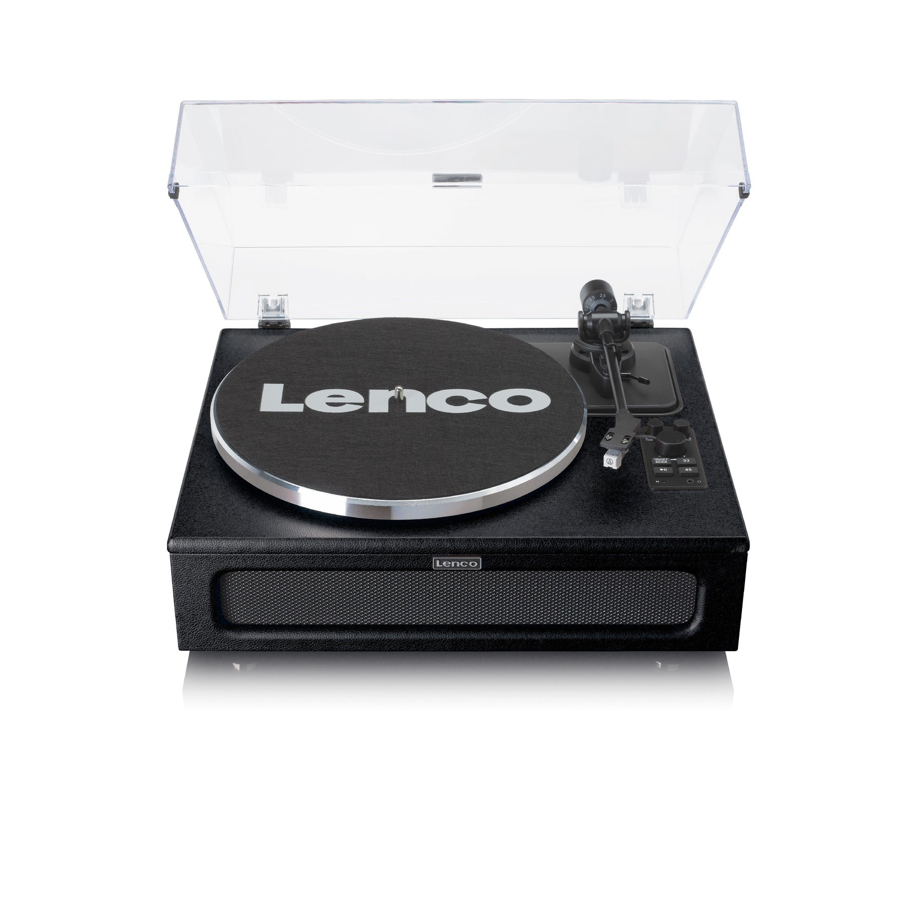 Lenco LS-430BK Turntable With Built-In Speakers Black