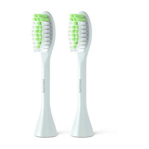 Philips One by Sonicare Brush Head - Mint Blue (Pack of 2)