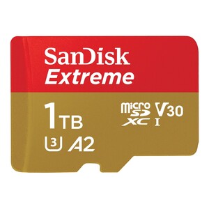 SanDisk Extreme microSDXC UHS-I Memory Card - 1TB