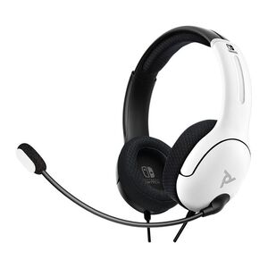 PDP LVL40 Wired Stereo Gaming Headset for Nintendo Switch - Black/White