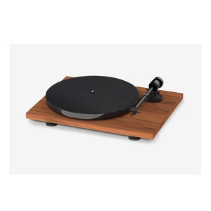 Pro-Ject E1 BT Turntable with Built-In Phono Preamp & Bluetooth - OM5E Cartridge - Walnut