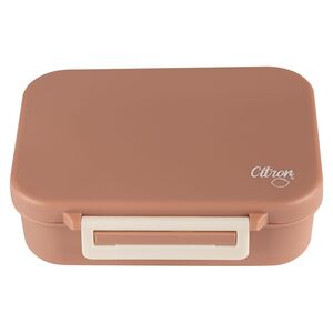 Citron Tritan Snackbox with 3 Compartments - Blush Pink