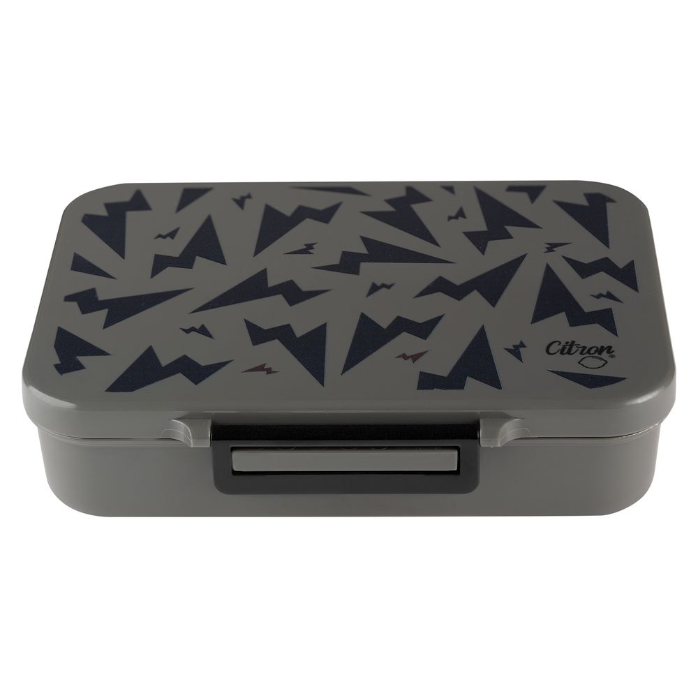 Citron Tritan Lunchbox with 4 Compartments - Storm Black