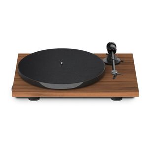 Pro-Ject E1 Phono Turntable with Built-In Phono Preamp - OM5E Cartridge - Walnut