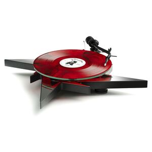Pro-Ject Metallica Limited Edition 3-Speed Turntable with S-Shaped Tonearm