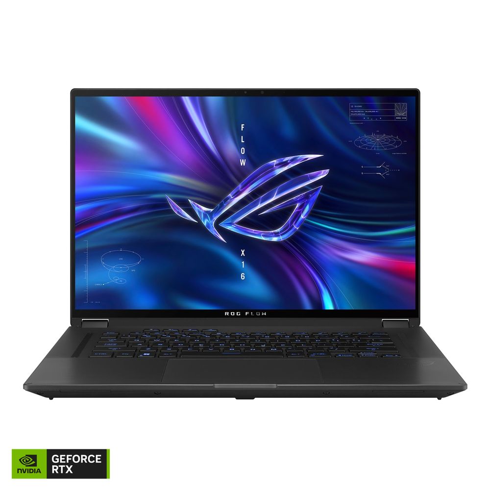 ASUS ROG Flow X16 GV601RW-M5056W Gaming Laptop AMD Ryzen 9-6900HS/32GB RAM/1TB SSD/NVIDIA GeForce RTX 3070 Ti 8GB/16-inch QHD+ 2560x1600 WQXGA/165Hz/Windows 11 Home - Eclipse Gray