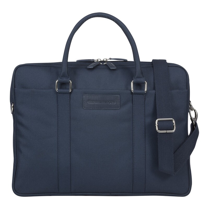 dbramante1928 Ginza 16-inch Duo Pocket Recycled Laptop Bag - Blue