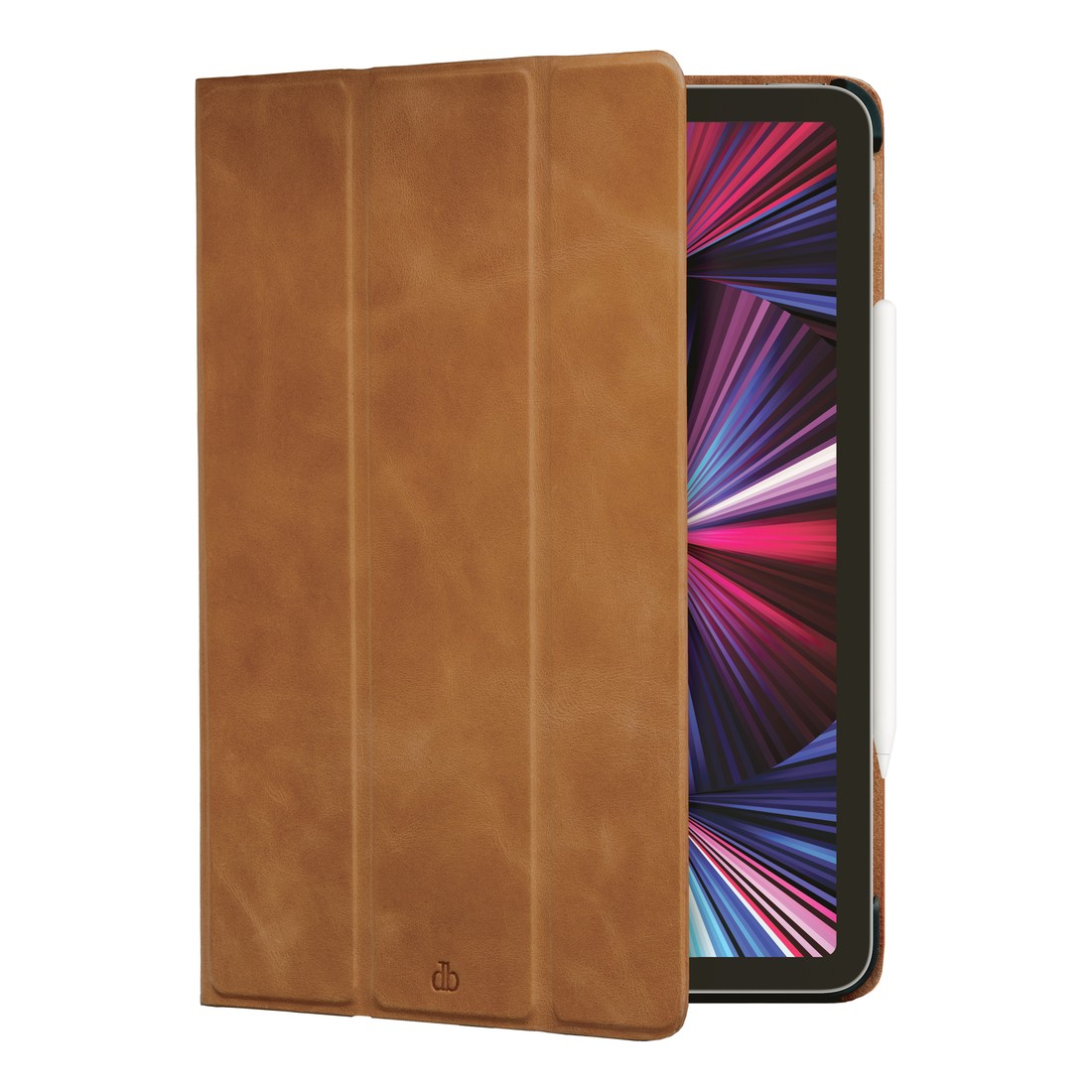 dbramante1928 Risskov Leather Case for iPad Pro 12.9 (2021) - Tan