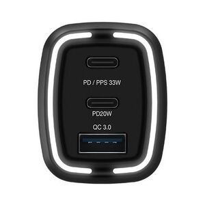 AmazingThing Speed Pro PD53W/PPS33W 3-Port Car Charger - Black