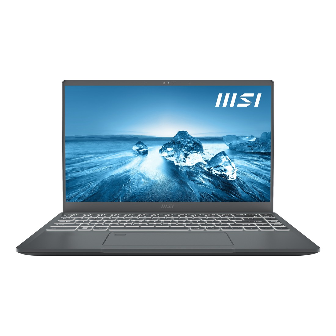 MSI Prestige 14Evo A12M Laptop Intel core i5-1240P/16GB/512GB SSD/Intel Iris Xe Graphics/14-Inch FHD/Windows 11 Home - Carbon Gray (Arabic/English)