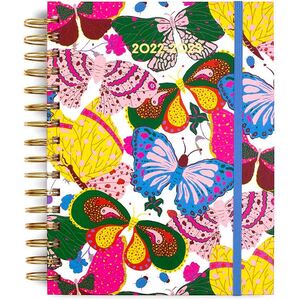 Ban.do 17-Month Medium Planner - Berry Butterfly White (Aug 22-Dec 23)