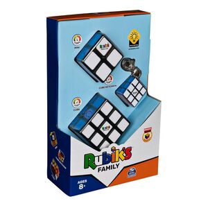 Rubiks Cube Family Pack (Cube/Keychain/Mini)