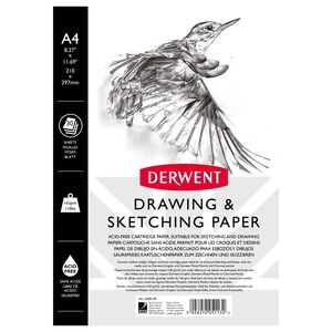 Derwent A4 Sketch Paper Pad (Portrait)