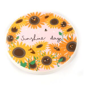 Belly Button Designs Sunflower Single Coaster