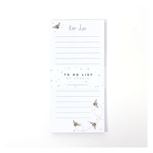 Belly Button Designs Bees To Do List - White