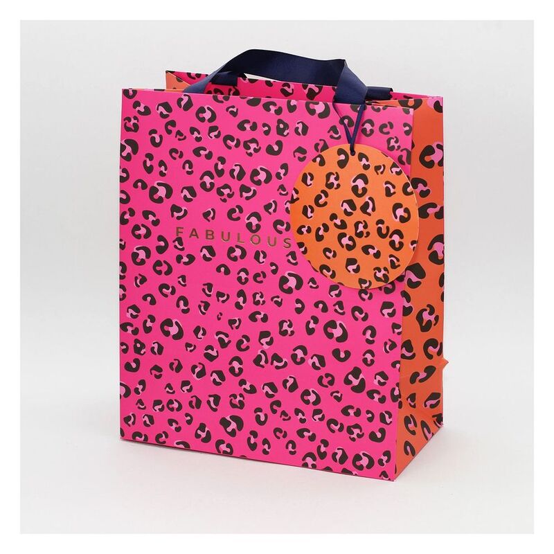 Belly Button Designs Leopard Print Portrait Bag - Pink