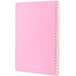 Jumble & Co Convo B6 Wiro Bound Ruled Notebook - Pink