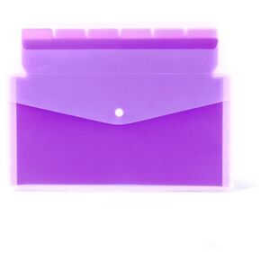 Jumble & Co Snuggly A4 Stationery Folder - Purple