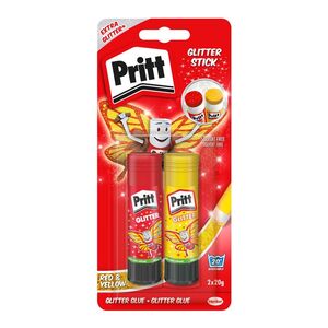 Pritt Glue Stick  - Value Pack - 2 Glitter 20g