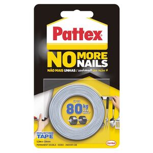 Prattex Mounting Tape - Up to 80kg load per roll (1.5m x 19mm)