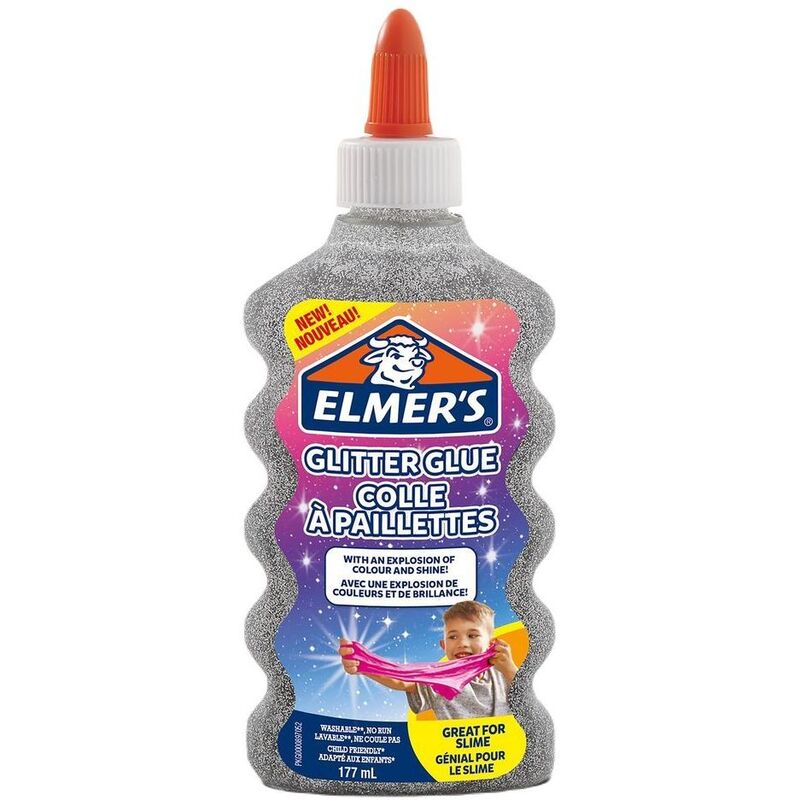 Elmer's Glitter Glue 177 ml - Silver