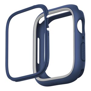 Uniq Moduo Case with Interchangeable PC Bezel for Apple Watch 45/44mm - Midnight