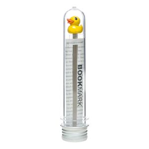 Metalmorphose Bookmark - Duck Design - Yellow/Orange - Silicon Beak