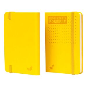 Impossible Is Possible Pocket Notebook - Bright Yellow (Includes 1)