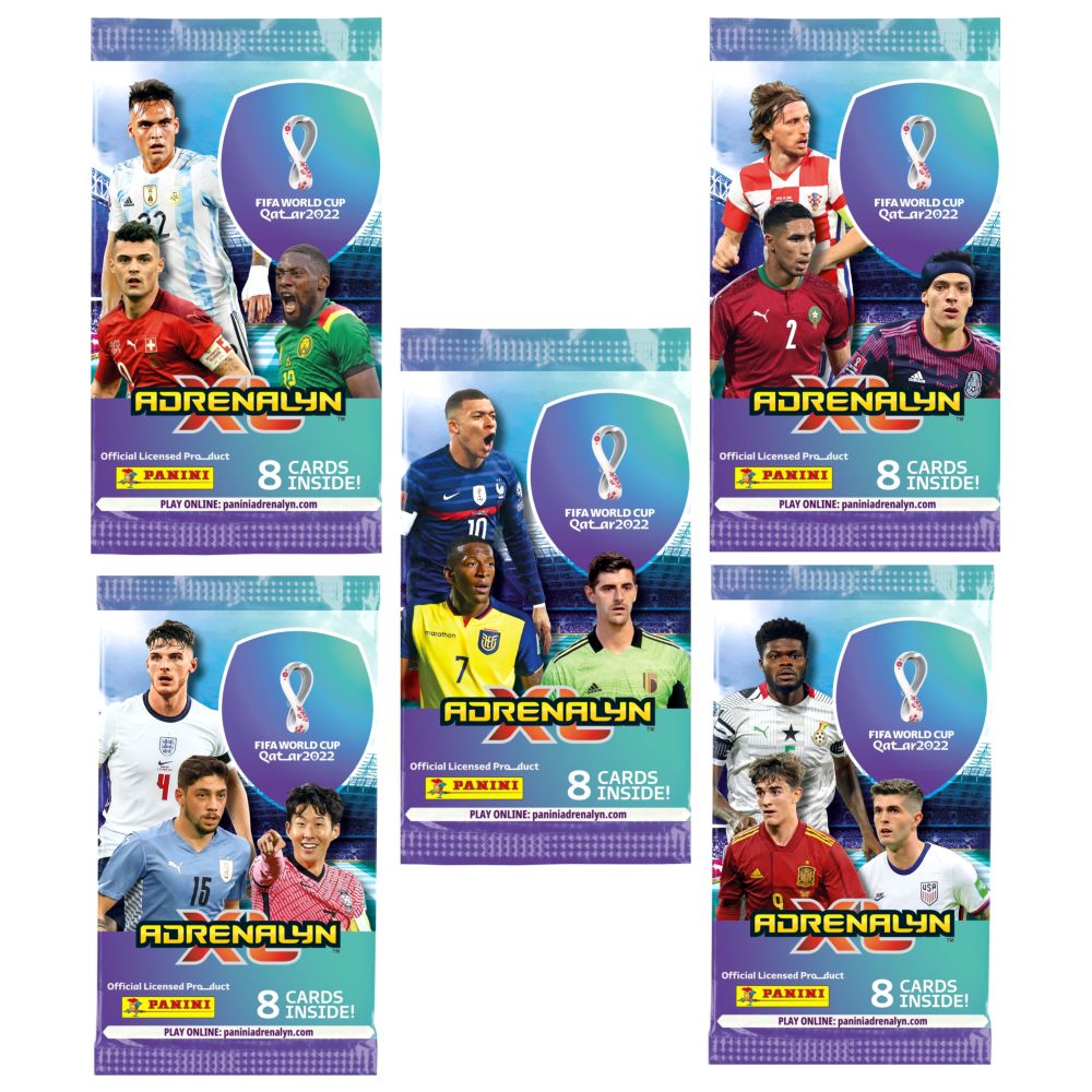 Panini FIFA World Cup 2022 Trading Cards Packet (8 Cards) (Assortment - Includes 1)