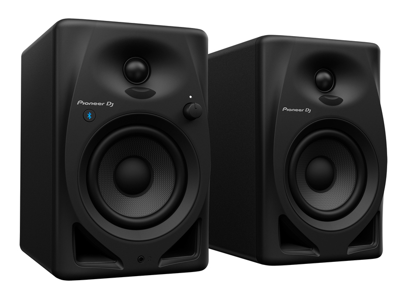 Pioneer DJ DM-40D-BT Active Monitor Speakers with Bluetooth (Pair) - Black