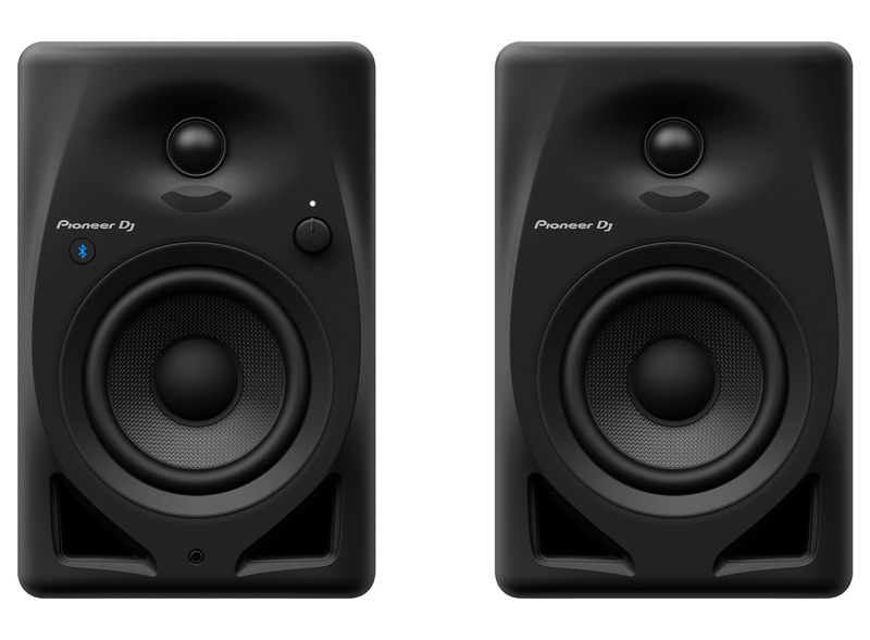 Pioneer DJ DM-40D-BT Active Monitor Speakers with Bluetooth (Pair) - Black