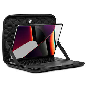 Spigen Rugged Armor Pro Hard Shell type Pouch for Macbook Pro 14-inch (2021) - Black