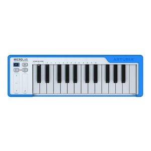 Arturia MicroLab Tiny Smart MIDI Controller Keyboard - Blue