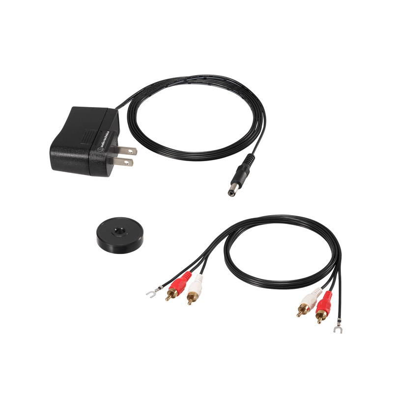 Audio Technica AT-LPW30BK Fully Manual Belt-Drive Turntable - Black