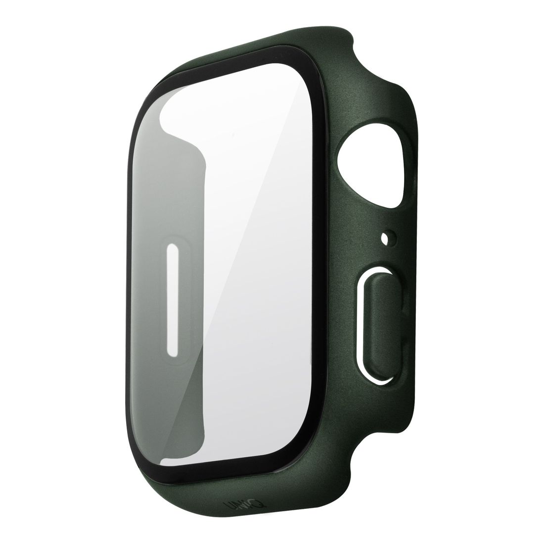 Uniq Legion Case with 9H Tempered Glass Screen Protection for Apple Watch 45mm - Hunter