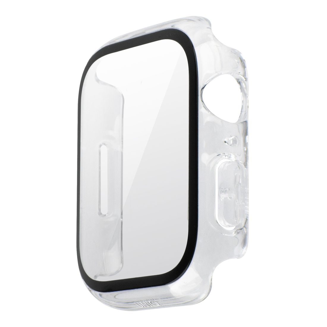 Uniq Legion Case with 9H Tempered Glass Screen Protection for Apple Watch 45mm -Dove
